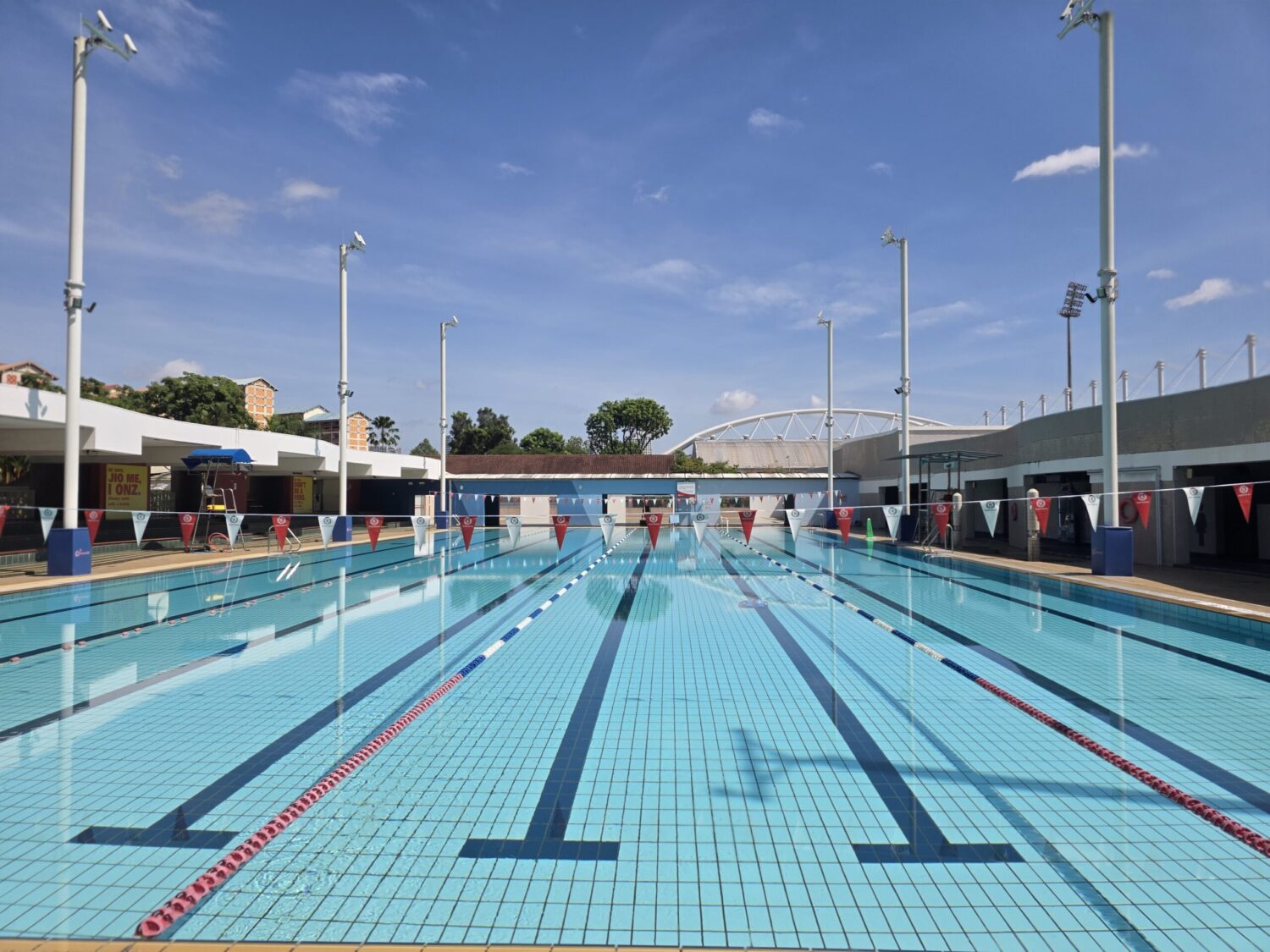 Bishan Swimming Complex Inside Bishan Swimming Complex