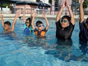 Some Kids In Pool