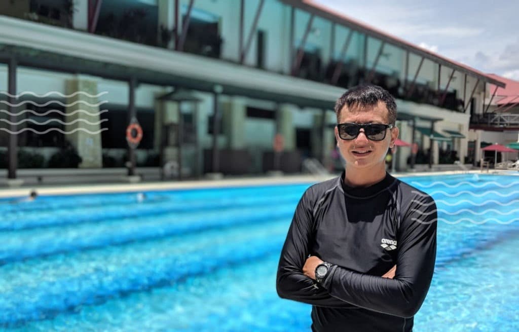 Swimming Coach Steven Heng